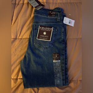 Women's Straight Leg Jeans Size 10P Short